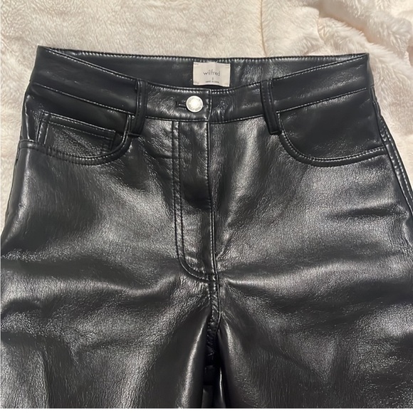 Aritzia Melina Faux-Leather Pants - Picture 3 of 3